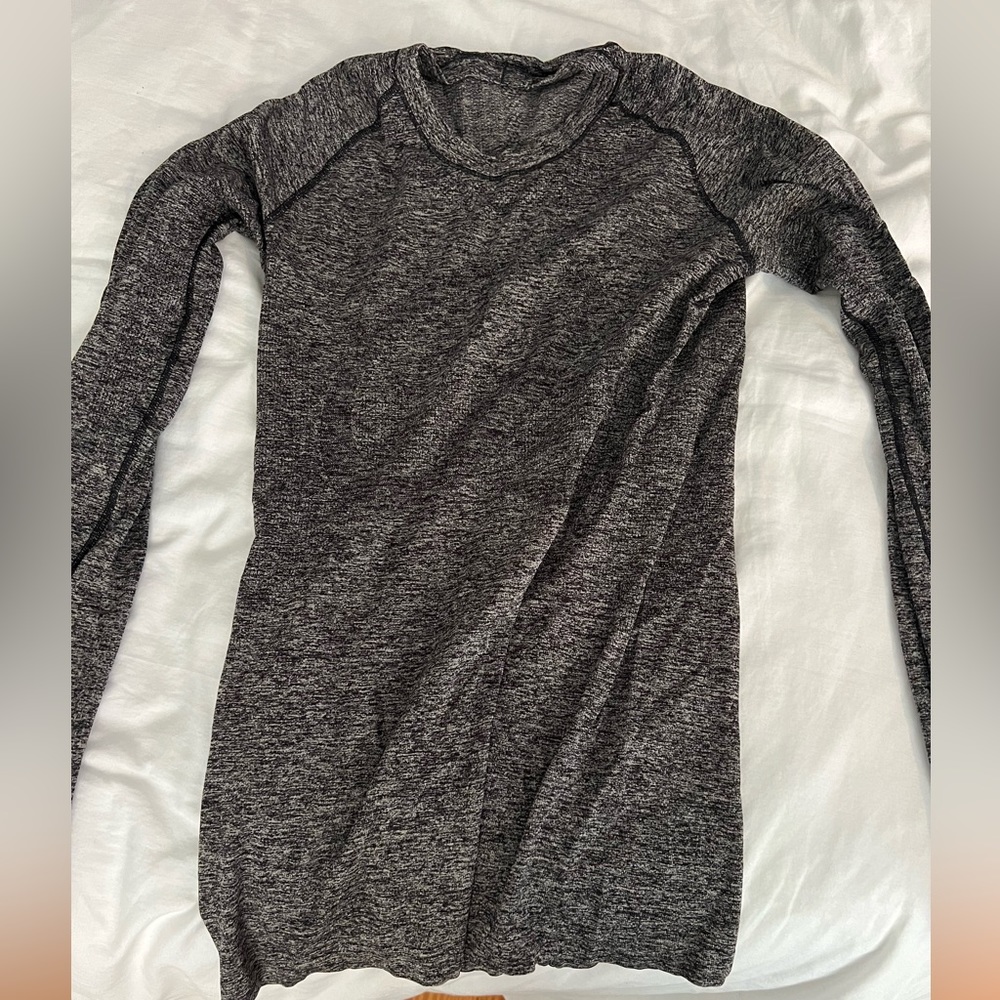 Crz yoga long sleeve gray size small